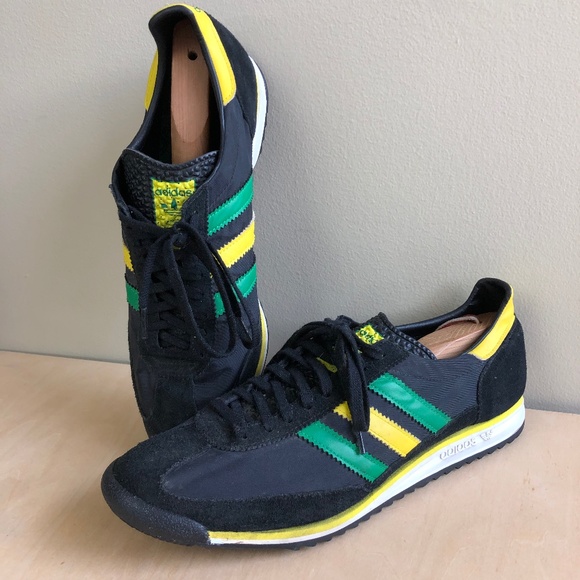adidas sl 72 green yellow